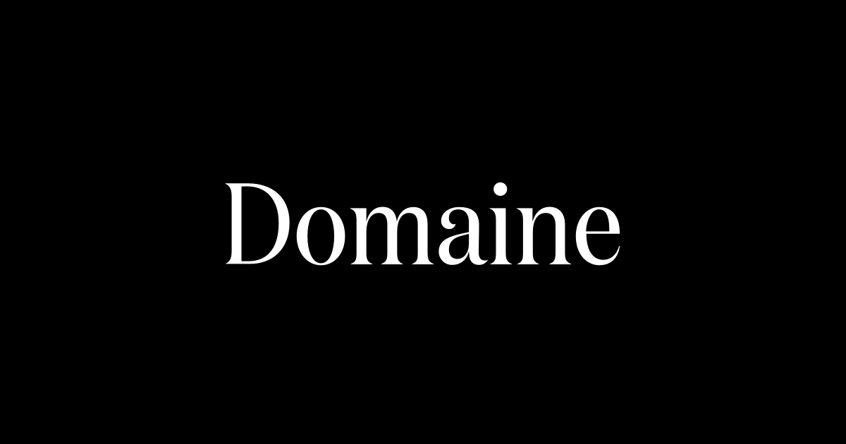 Download Domaine Display Condensed Fonts Klim Type Foundry